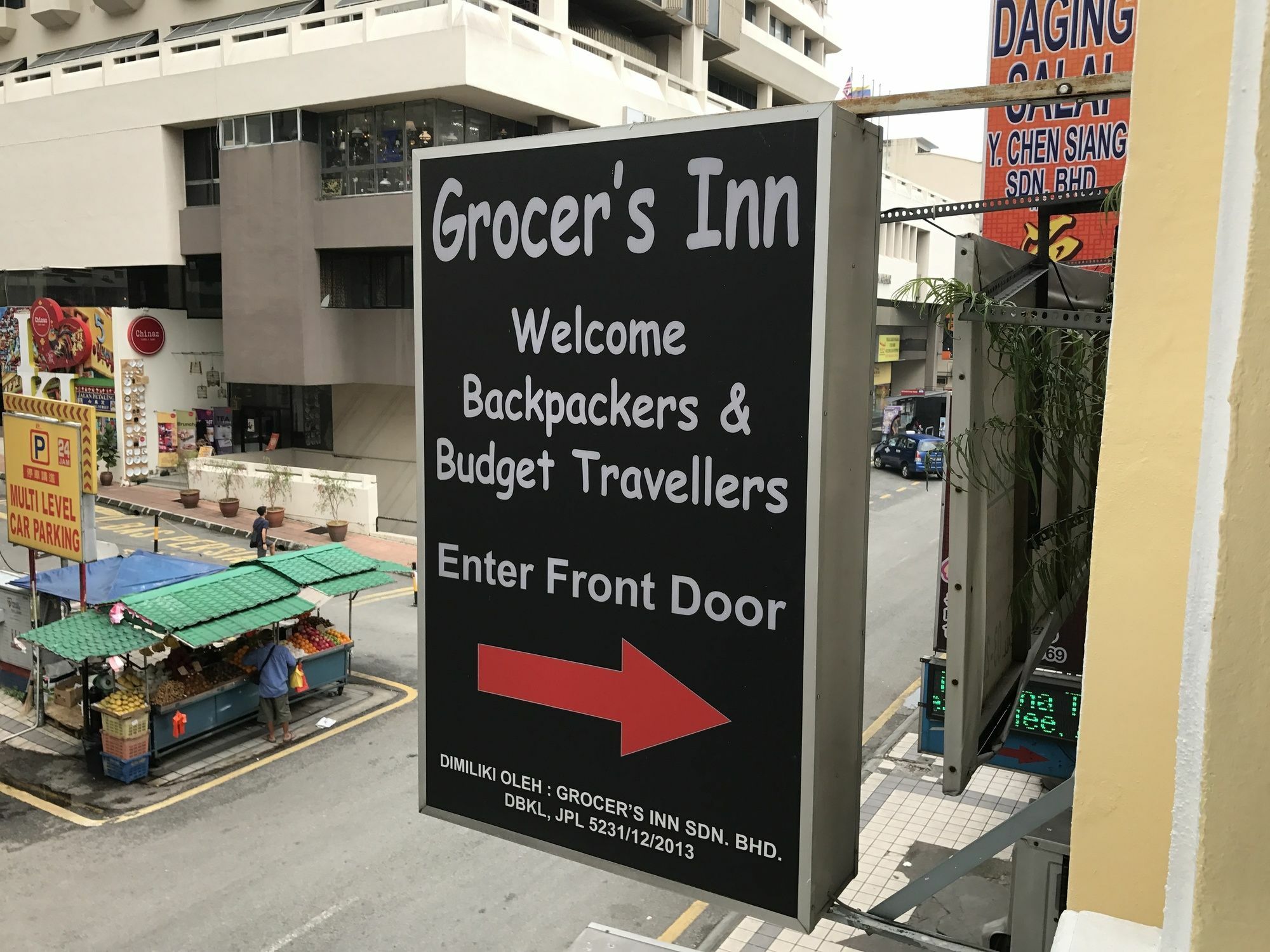 Grocer'S Inn Backpackers Guesthouse كوالالمبور المظهر الخارجي الصورة